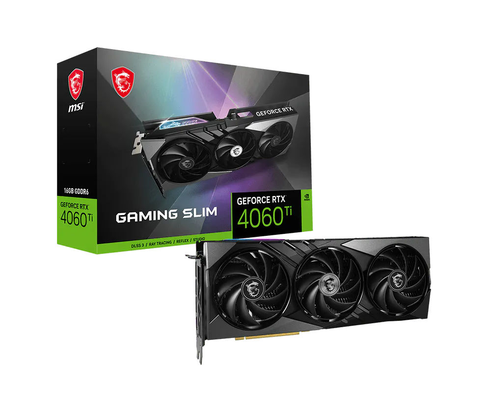 MSI GeForce RTX 4060 Ti GAMING SLIM 16G